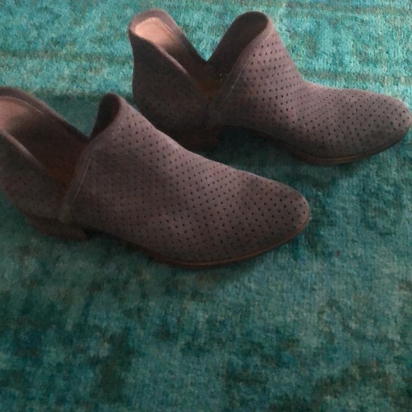 Lucky brand perforated booties. - Picture 2 of 7